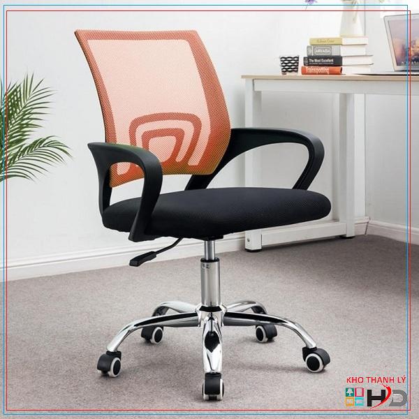 ghe xoay luoi gia re mau cam