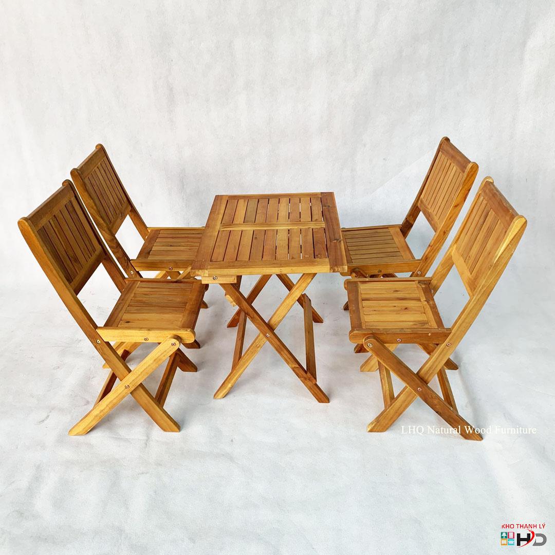 bo ban ghe cafe xep go nho