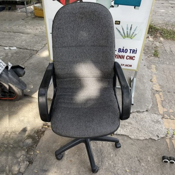 Ghế xoay văn phòng cũ lưng cao bọc nỉ giá rẻ