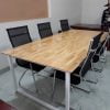 Bàn chân sắt gỗ ghép 1m8 x 0.9m giá rẻ