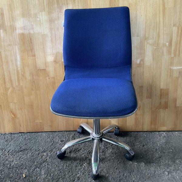 Ghế xoay cũ chân inox cao cấp không tay