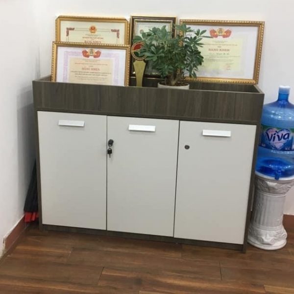 Tủ hồ sơ thấp 3 cánh cũ hàng cao cấp