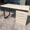 Bàn làm việc 1m2 cao cấp 3 hộc