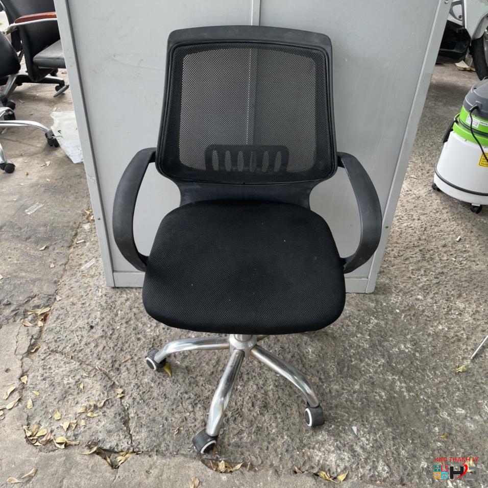 ghe xoay luoi cu hang loai 1 màu den gia re