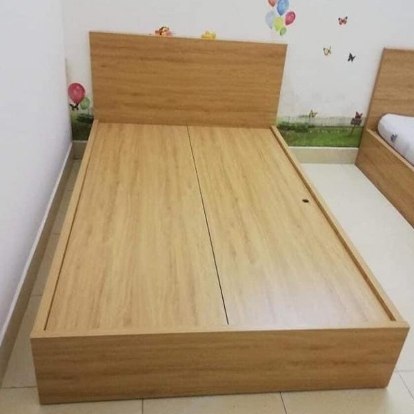 Giường ngủ 1m4 MDF thanh lý giá rẻ