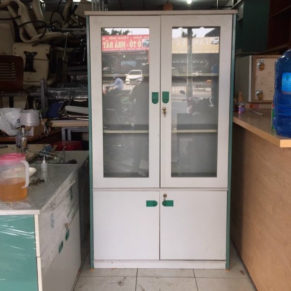 Tủ hồ sơ Hòa Phát cũ 2 cánh 1m x 1m8