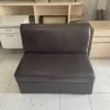 Ghế sofa cũ bọc da 1m màu nâu