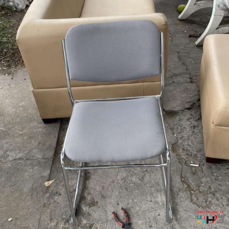 ghe chan quy inox boc vai no cao cao