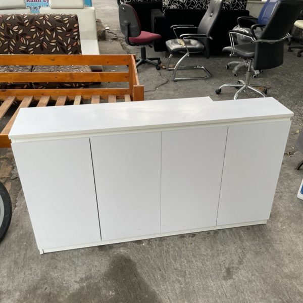 Tủ hồ sơ thấp 4 cánh 1m3 gỗ Acrylic cao cấp