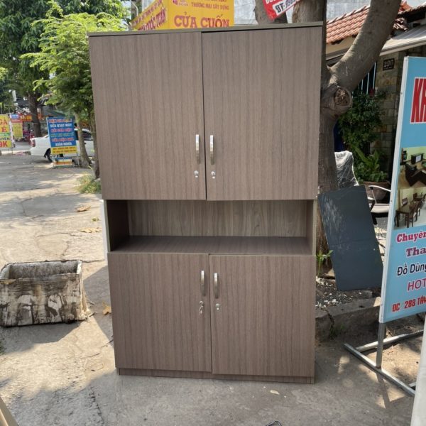 Tủ hồ sơ cao 2m cũ 4 cánh giá rẻ