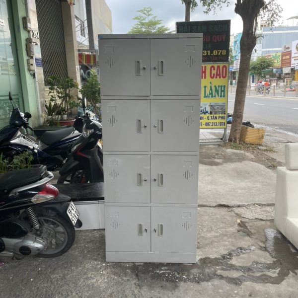 Thanh lý tủ locker 8 ngăn giá rẻ