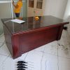 Bàn giám đốc cũ 1m6 không hộc mặt kính