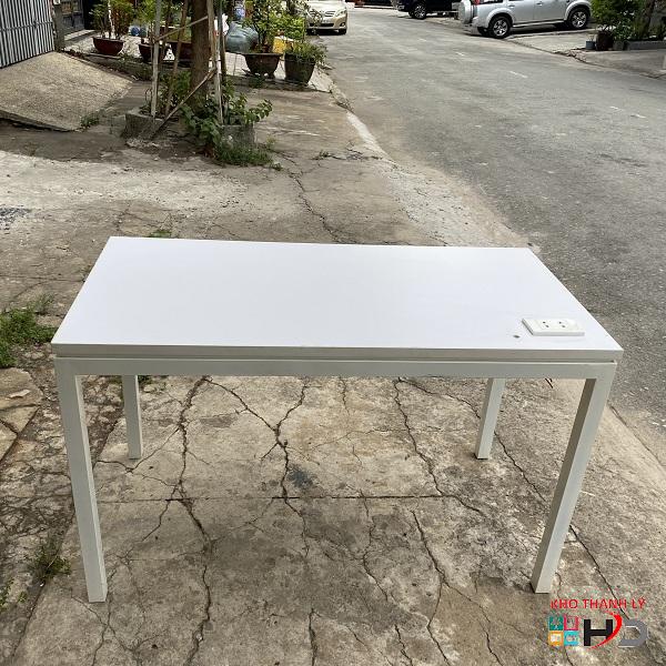 ban lam viec chan sat 1m2 x 60cm cu