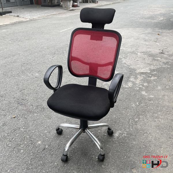 ghe xoay hoa phat cu lung luoi tua dau