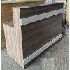 Quầy lễ tân 1m6 nâu vân gỗ giá rẻ