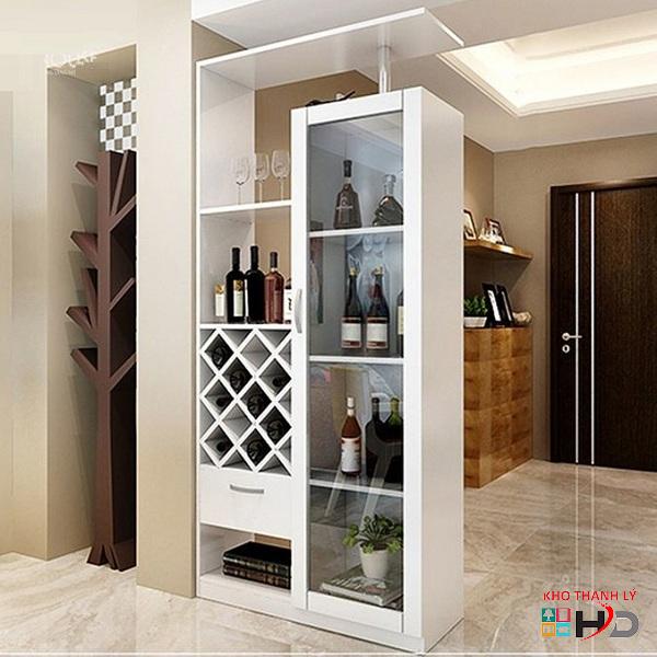 Tủ rượu trang trí phòng khách giá rẻ