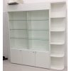 Tủ trưng bày liền kệ 2m x 2m trắng