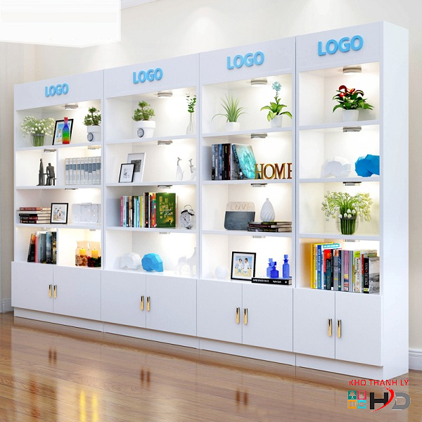 Tủ trưng bày mỹ phẩm 60cm x 2m giá rẻ