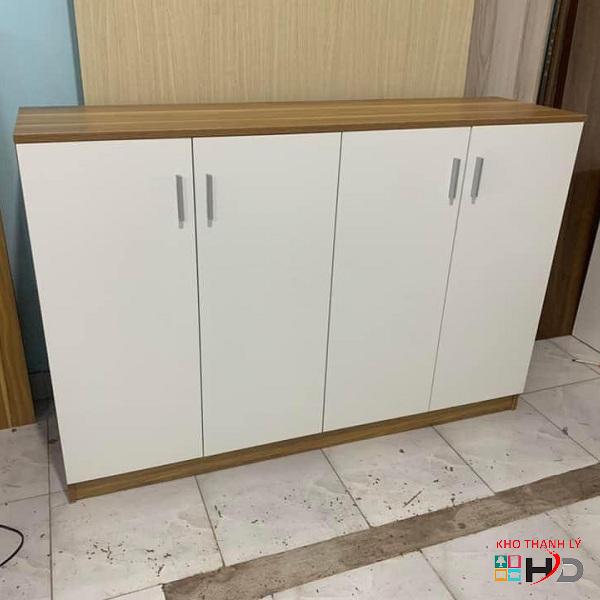 Tủ hồ sơ thấp 4 cánh hàng đóng mới