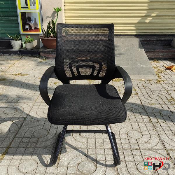 Ghế chân quỳ lưng lưới đen