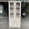 Tủ hồ sơ văn phòng 2 cánh cửa kính