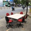 Bộ Bàn Họp Thanh Lý 6 Ghế Xoay
