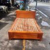 giường gỗ 1m4 thanh lý