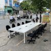 bàn họp văn phòng 10 ghế xoay thanh lý