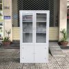 Tủ hồ sơ 2 cánh cửa kính hòa phát thanh lý