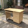 Bàn làm việc 3 hộc tủ mdf vân gỗ thanh lý