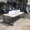 bàn làm việc cụm 4 chỗ có vách ngăn giá rẻ