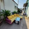 Bộ sofa bọc vải nhập khẩu thanh lý