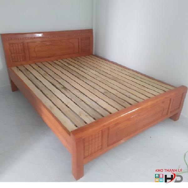 Giường ngủ gỗ 1m6 thanh lý giá rẻ