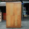 Tủ quần quần áo 2 cánh mdf 1m2 cánh phối sọc thanh lý