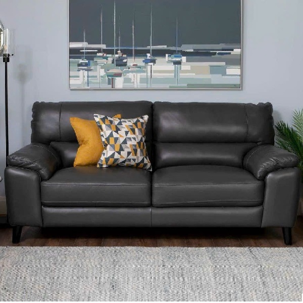 Băng Sofa Bọc Da Màu Đen 2m Thanh Lý