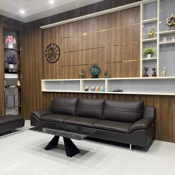 Ghế Sofa Bọc Da Màu Đen Thanh Lý Giá Thanh Lý