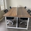 Bàn làm việc nhóm có vách ngăn 2m4 thanh lý
