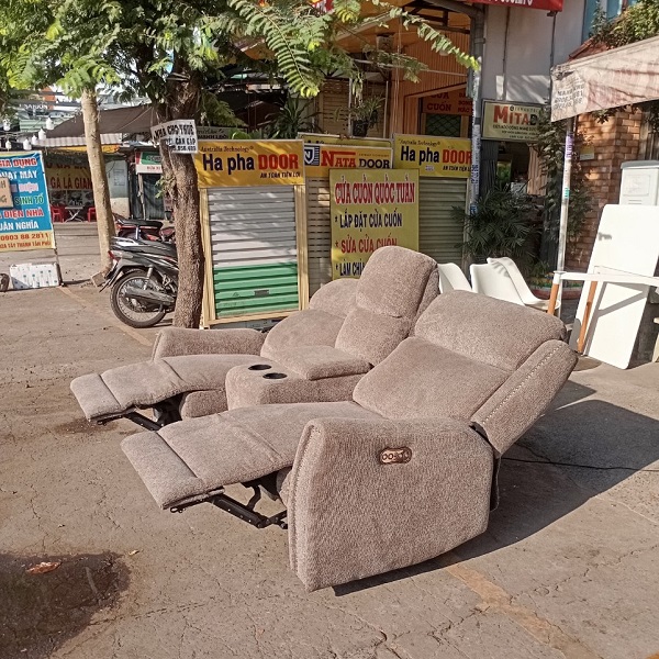 Thanh lý ghế sofa đôi chỉnh điện