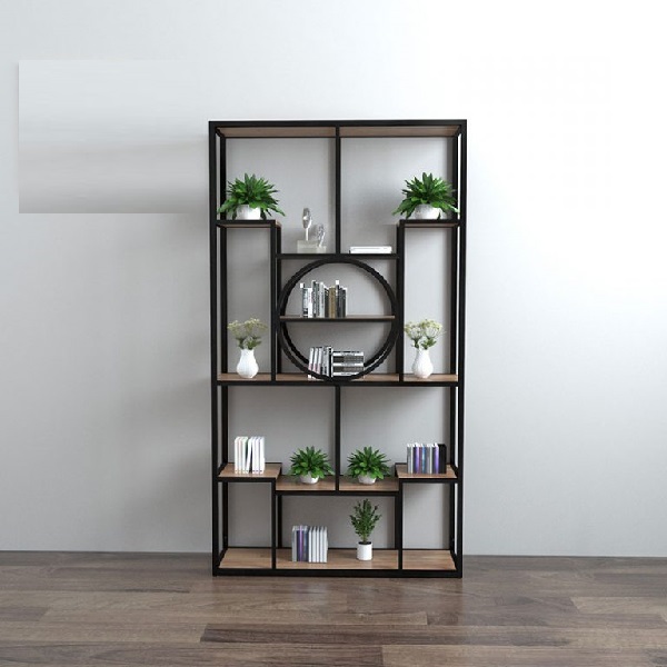 Kệ trưng bày khung sắt 80cm x 2m