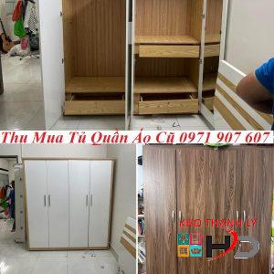 Thu Mua Tủ Quần Áo Gỗ Cũ Tận Nơi