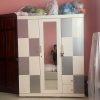 Tủ quần áo 1m6 phối màu 3 cánh thanh lý
