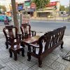Bộ sofa gỗ 6 món thanh lý giá rẻ