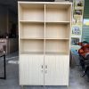 Tủ hồ sơ văn phòng 1m2 vân gỗ thanh lý