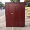 Tủ quần áo gỗ mdf 1m6 cũ thanh lý