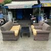 Bộ sofa bọc vải 2m1 kèm bàn thanh lý