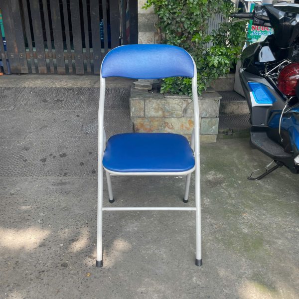 Ghế xếp màu xanh hòa phát