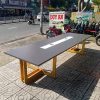 Bàn họp văn phòng 3m8 x 1m2 thanh lý