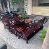 Bộ bàn ghế salon gỗ 5 món thanh lý