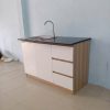 Tủ bếp dưới kèm bồn rửa 1m2 thanh lý