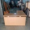 Bàn làm việc chữ l 1m6 gỗ mdf